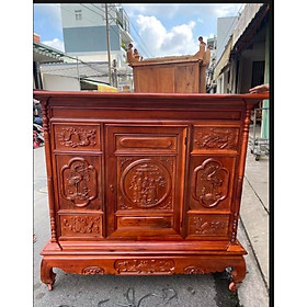 Mua TỦ THỜ-BÀN THỜ GỖ TRÀM PHÚC LỘC THỌ  BÀN THỜ GỖ   BÀN THỜI GIA TIÊN NGANG 1 M 54 vv(miễn Síp bán kính 80km)