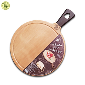 Mua Thớt Gỗ Beech Tay Cầm Tròn Dai 34  37  40 cm  - Đồ Gỗ Nhà Bếp Thương Hiệu Trường Sơn