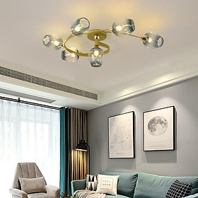 Mua Đèn trần MELODA thân vàng trang trí nhà cửa hiện đại - kèm bóng LED chuyên dụng