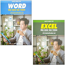 Hình ảnh sách Combo Sách Ứng Dụng Văn Phòng - Từ Cơ Bản Đến Nâng Cao - Word + Excel (Bộ 2 Cuốn)