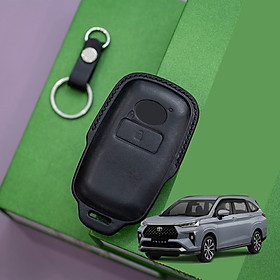 Bao Da Chìa Khóa ô tô TOYOTA VELOZ | Bọc chìa khóa ô tô da thật khâu tay