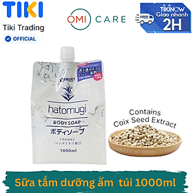 sữa tắm dưỡng ẩm và làm sáng da s select (gói refill) 1000ml/gói