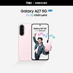 Điện thoại Samsung Galaxy A27 5G (6GB + 128GB) | Màn hình 6.7" FHD+ | Pin 5000mAh | Snapdragon 6 Gen 3 - Hàng chính hãng -  Đen