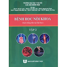 Hình ảnh sách Sách - Bệnh học Nội khoa 2022 (Tập 2)