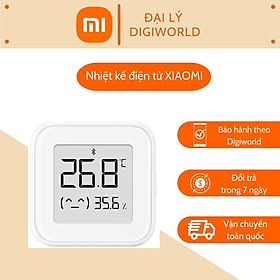 Mua Đồng hồ cảm biến nhiệt độ và độ ẩm Xiaomi - Hàng chính hãng - MI Temperature and Humidity Monitor 2 khả năng đo cực chính xác