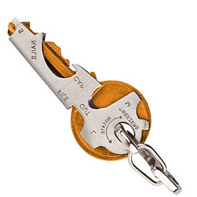 Móc treo chìa khóa nhỏ gọn, tiện lợi tích hợp 7 chức năng trong 1 ( Tặng 02 móc treo đồ chịu lực 3D ngẫu nhiên )