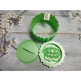 Mua KHUÔN XÔI TRÒN HOA VĂN HÌNH HOA SEN 13CM