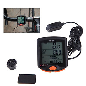 Máy cảm biến đo tốc độ cho xe đạp màng LCD BoGeer YT-813 chống nước