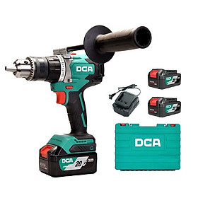 MÁY KHOAN ĐỤC KHÔNG CHỔI THAN DÙNG PIN 20VMAX/4AH*2 SẠC 2A DCA ADJZ02-16EM - HÀNG CHÍNH HÃNG