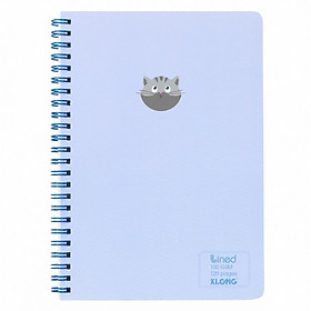Sổ lò xo kép Lined A5; Klong MS: 537