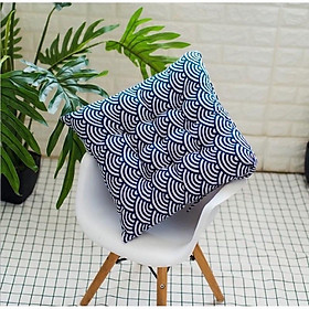 Đệm ngồi bệt, gối lót ghế vuông SBK001