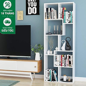 Mua Kệ trang trí kết hợp kệ sách đa tầng nhiều ngăn 2 màu lựa chọn FK02