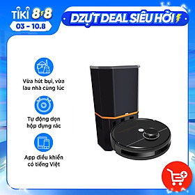 Mua Robot hút bụi lau nhà ABIR R30 Tự dọn hộp rác Lau hút đồng thời Hàng Chính Hãng