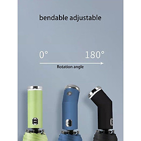 Ô Che Mưa Dù Gấp Gọn 10 Nan Chống Tia Uv Đóng Mở Tự Đóng Có Đèn Led rộng 108 cm Phụ kiện ô tô giá rẻ
