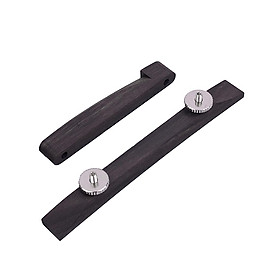 Baoblade 1 Gỗ Mun Có Thể Điều Chỉnh Nhạc Jazz Đàn Guitar Cầu Muiscal Dây Nhạc Cụ Phần