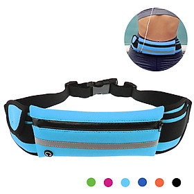 Multifunctional Waist Belt Ultra Light Waist Pouch Waterproof Gym Phone Holder Cellphone Pouch Waist Bag Running Band