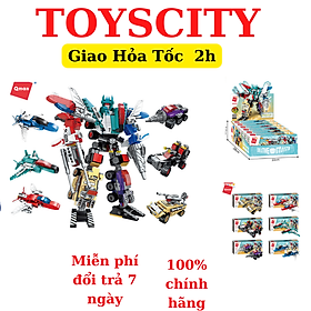 Bộ xếp hình lắp ráp NGƯỜI MÁY HỢP KIM 419 chi tiết  QMAN 1412