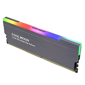 Mua Tản Nhiệt  Led ARGB cho RAM máy tính - Coolmoon CR-D134S Gray - hàng nhập khẩu