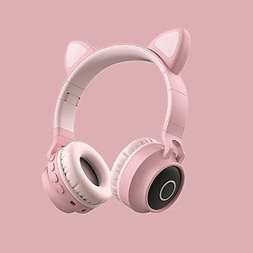 Mua Tai nghe Bluetooth tai mèo đáng yêu có mic đàm thoại cao cấp  tai nghe mèo có đèn phát sáng cute tai nghe tai mèo thời trang  headphone Bluetooth đáng yêu có thể sử dụng khi chơi các tựa game online