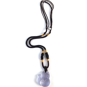 Dây chuyền hồ ly thạch anh tím ấn độ MS711 