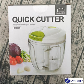 Mua Dụng Cụ Tỏi Ớt Bằng Tay Lock&Lock Quick Chopper CKS307 (Size L)