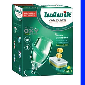 Combo 5 Hộp Viên Rửa Chén Bát Ludwik 30 viên