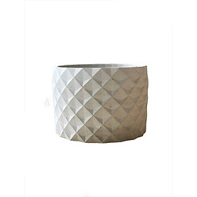 Chậu xi măng hoa văn 11x15cm- Ban Công Xanh