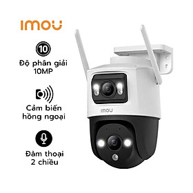 Camera Wifi IMOU Cruiser Dual 6MP IPC-S7XP-6M0WED Xoay 360 Ngoài Trời