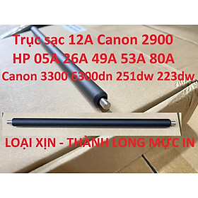 Mua Combo 5 Trục Cao su 12A (Loại Xịn) Trục sạc Hộp mực 12A 05A 49A 53A 80A 26A 76a dành cho Canon 2900 3300 6300 223dw 226dw 251dw CRG-308-315-319-057 052 Hàng chính hãng Alpha Cartridge