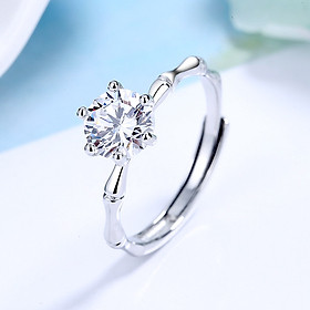 Nhẫn Bạc | Nhẫn Bạc Nữ S925 Đính Đá Thời Trang N2499 - Bảo Ngọc Jewelry