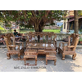 Bàn ghế Minh Quốc Đào gỗ mun