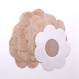Miếng dán ti nhũ hoa giấy phụ kiện may mặc - miếng dán ngực giấy loại sử dụng 1 lần (10 miềng)