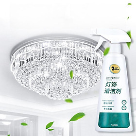Mua Dung Dịch Vệ Sinh Tẩy Vết Bụi Bẩn Ố Vàng Đèn Chùm Pha Lê  Thủy Tinh 500ML SHIMA - Hàng Nhập Khẩu