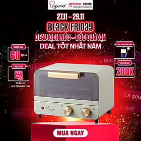 Mua  Hàng chính hãng  Lò nướng La gourmet cao cấp retro 12L