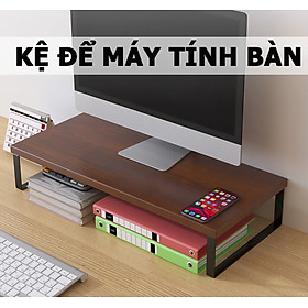 Mua Kệ Để Màn Hình Máy Tính Bàn  Giá Đỡ Đồ Dùng Văn Phòng  Giá Để Laptop  CPU  Setup Decor Bàn Làm Việc
