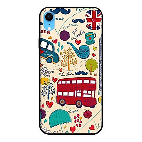 Ốp in cho iPhone XR Họa Tiết Xe Buýt - Hàng chính hãng