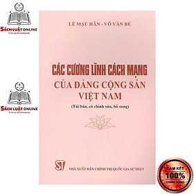 [Download Sách] Sách - Các cương lĩnh cách mạng của Đảng cộng sản Việt Nam