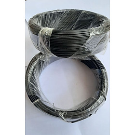 Mua Dây kẽm bọc nhựa đen buộc lan  cây cảnh cuộn 1kg