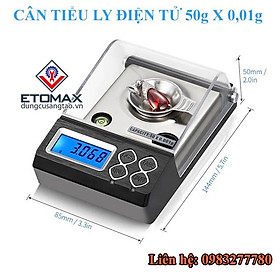 Mua Cân Tiểu Ly Điện Tử CT-33 50g x 0 001g