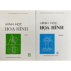 Sách – Combo 2 cuốn Hình Học Họa Hình Tập 1 + Tập2