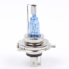Đèn Pha Trước H4 Ánh Sáng Trắng Cho Xe Máy (6000K) (12V - 35W)