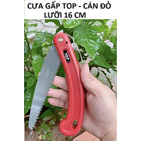 Cưa Cây Xếp Lưỡi Thép Hợp Kim SK4 - Cưa Cầm Tay Gấp Gọn Top 16cm