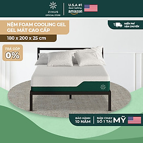 Mua Nệm foam cuộn hút chân không Gel mát cao cấp Zinus - 10in Cooling Gel Memory Foam Mattress