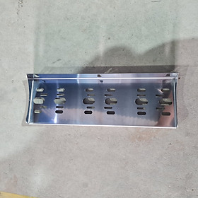 Giá treo 3 cốc lọc 10, 20 inch inox