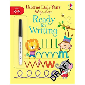Usborne Early Years Wipe-Clean: Ready For Writing