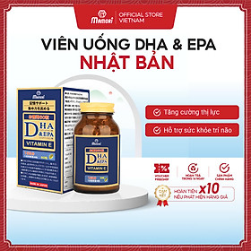 Hộp Viên Uống Bổ Xung DHA + EPA + Vitamin E Mamori Giúp Tăng Cường Trí Nhớ Tăng cường Thị Lực và Sức Khỏe Tim Mạch (455 mg x 60 viên)