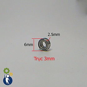 Mua Vòng Bi Trục 3mm 3x6x2 5mm MR63zz