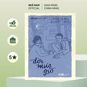 Sách - Đời mưa gió (Khái Hưng) (Nhất Linh) (Nhã Nam Official)
