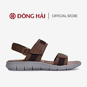 Sandal da bò Đông Hải thiết kế 2 quai ngang trẻ trung - S3210