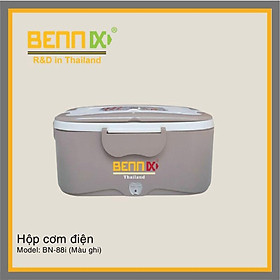 Hộp cơm cắm điện Bennix BN-88i màu socola Hàng chính hãng